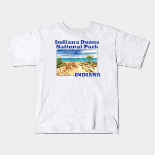 Indiana Dunes National Park, Indiana Kids T-Shirt